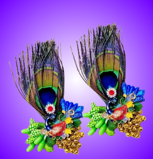 Designer Peacock Bansuri